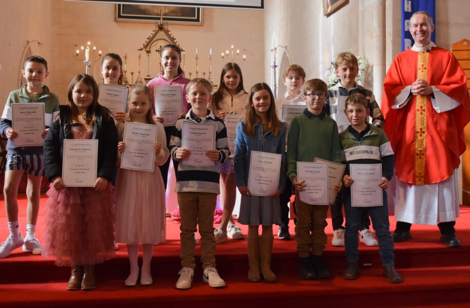 2024 Communion and Confirmation Students