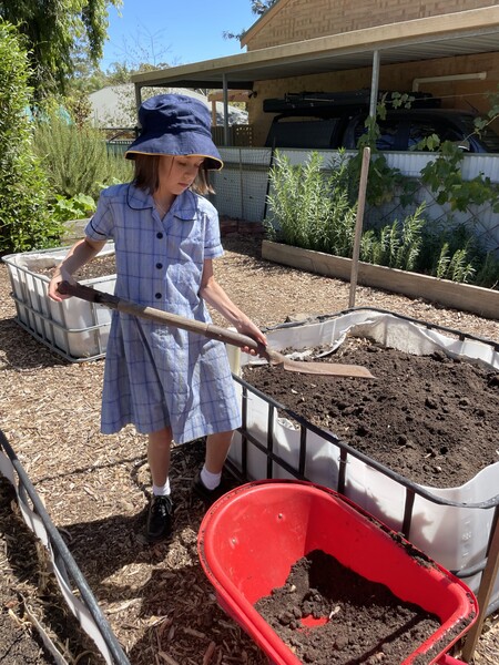 Imogen working hard