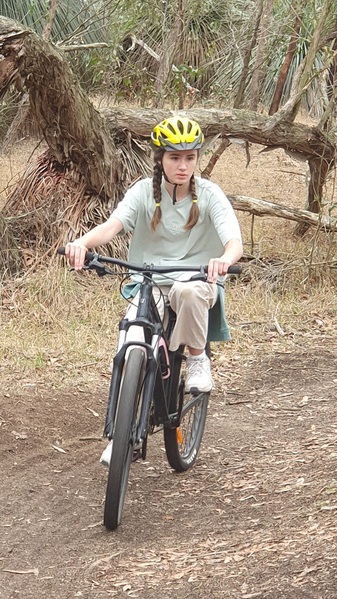 summer on bike