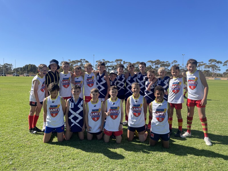 St Josephs Hub Football students