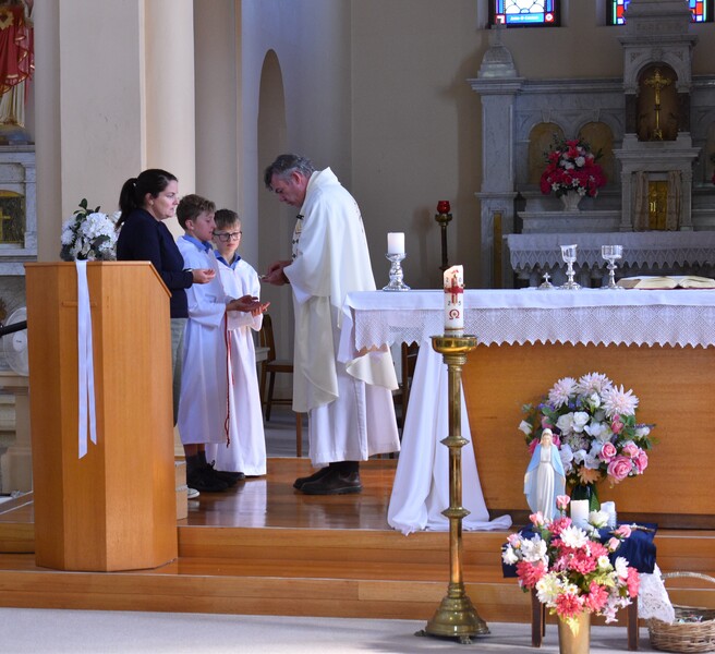before communion
