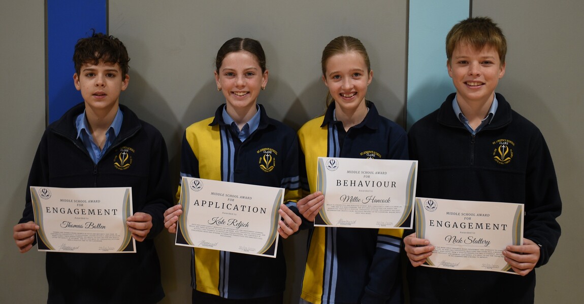 Year 7 Weatherald - Tom, Kate, Millie, Nick