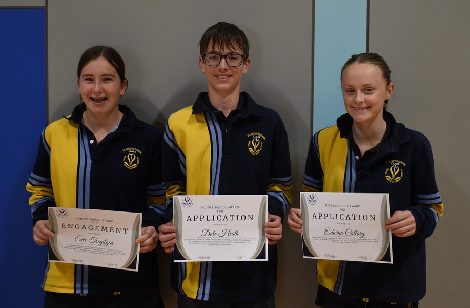 Year 8 Carling - Evie, Dale, Edwina