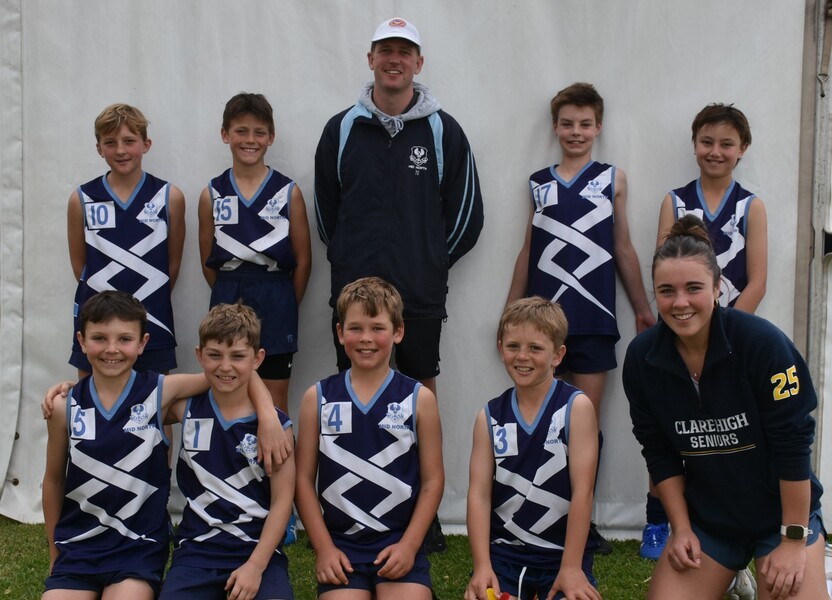 Back - Sachi, Jobe, Hugh, Thomas, Casey. Front - Mally, Harry, Eli, Luka, Annie Smith.